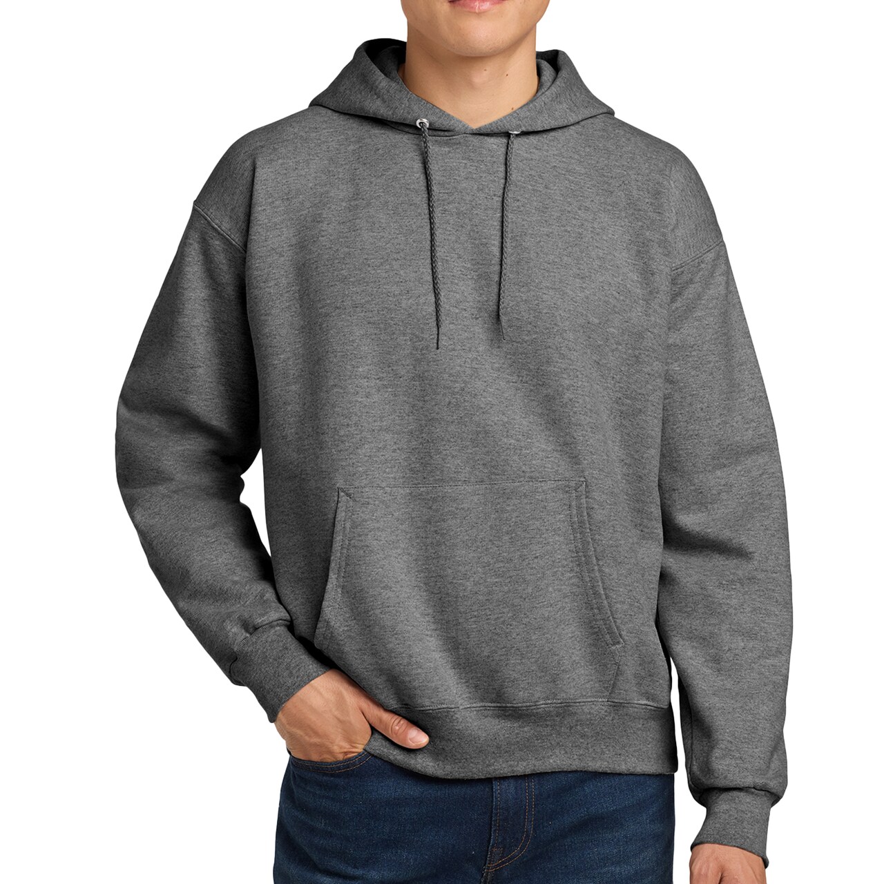 Hanes Ultimate Cotton Hoodie, Blank Heavyweight Sweatshirt for Cricut, Embroidery